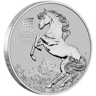 1kg Silver Lunár Kôň 2026