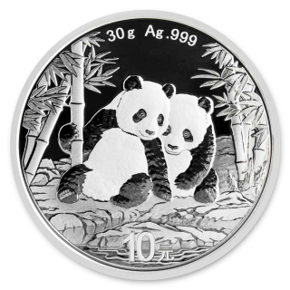 Silver China Panda 2026 