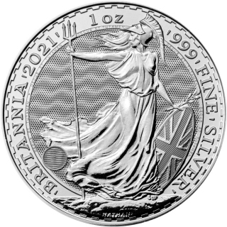 Silver Britannia 1 oz