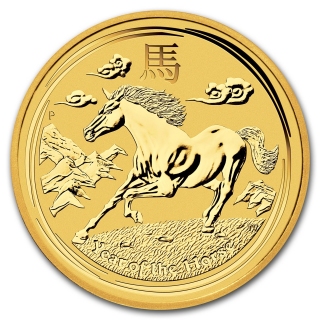 Lunár 2014 Kôň 1/2 oz