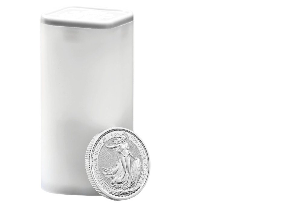 Silver Britannia 1/4 oz celá tuba Silver Britannia 1/4 oz celá tuba