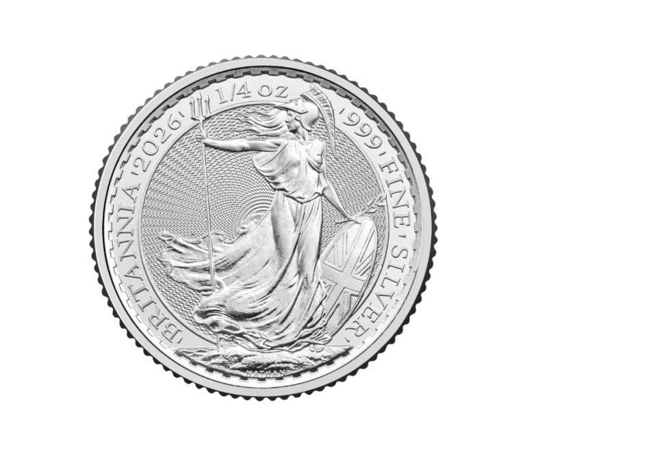 Silver Britannia 1/4 oz celá tuba Silver Britannia 1/4 oz celá tuba